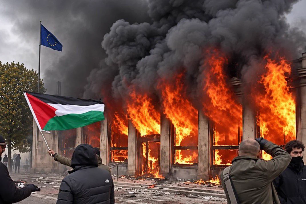 European Union  building Burns.webp